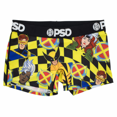 X-Men Animated Checkered PSD Boy Shorts Underwear